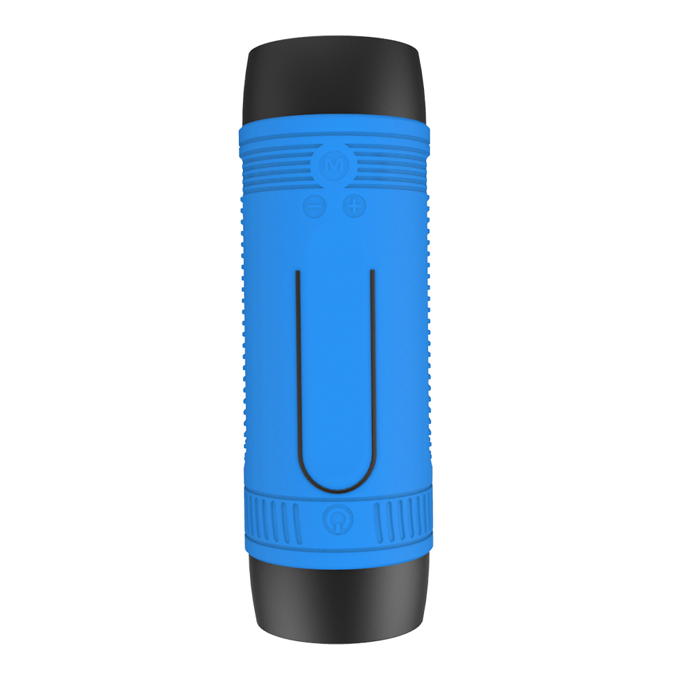 ... Zealot Bluetooth Speaker Waterproof dengan Powerbank 4000mAh & Senter - Blue - 1 ...