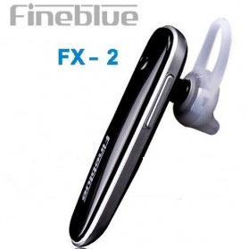 FineBlue Single Bluetooth Headset Handsfree - FX-2 - Black