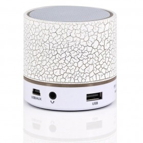 Dazzle Mini Bass Speaker Bluetooth TF Card - White - 1