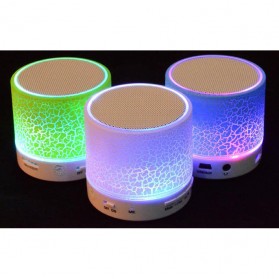 Dazzle Mini Bass Speaker Bluetooth TF Card - White - 4