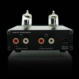 NFJ & Fx-Audio Vacuum Tube Speaker Pre Amplifier HiFi Audio - Tube-03 - Black - 2