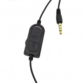 HuntGold Gaming Headset Dengan Vol Control Untuk Playstation 4 - Black - 4