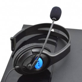 HuntGold Gaming Headset Dengan Vol Control Untuk Playstation 4 - Black - 7