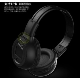 Zealot B570 Wireless Bluetooth Headphone Dengan FM TF - Black - 3