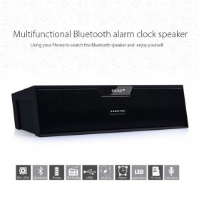 HiFi Portable Bluetooth Speaker - SDY-019 - Black - 2