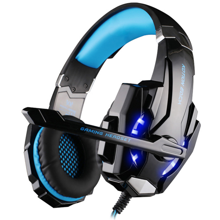Kotion Each G9000 Gaming Headset Twisted with LED Light Kotion Each G9000 Gaming Headset Twisted with LED Light