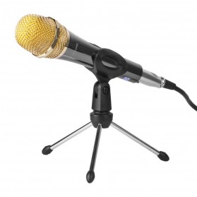 KEXU Mini Stand Mikrofon Universal - BC-08 - Black - 5