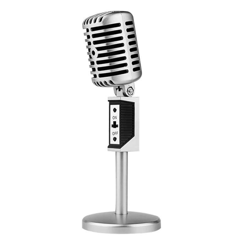 ... Professional Condenser Microphones Jazz Vintage - Silver - 1 ...