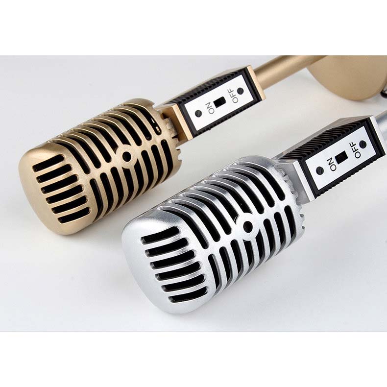 ... Professional Condenser Microphones Jazz Vintage - Silver - 4 ...