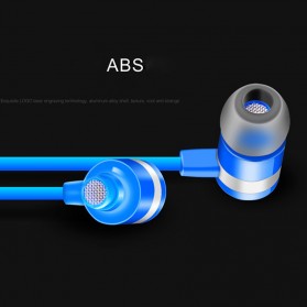 Beevo Earphones Clear Bass Sports with Microphone - EM330 / EM130 - Black - 2