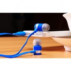 Beevo Earphones Clear Bass Sports with Microphone - EM330 / EM130 - Black - 7