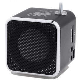 NBY Speaker Mini Portabel Bluetooth FM Radio TF Card - TD-V26 - Black - 2