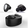 True Wireless Bluetooth Earphone with Charging Dock - Black