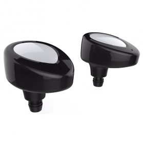 True Wireless Bluetooth Earphone with Charging Dock - Black - 2