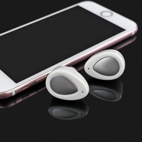 True Wireless Bluetooth Earphone with Charging Dock - Black - 5