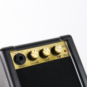 TS Amplifier Mini Gitar Elektrik 3W - PG-3 - Black - 3