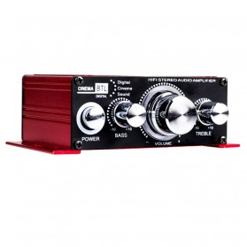 Kinter Amplifier Speaker 2 channel 20W - MA-170 - Red - 6