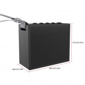 BearBizz X9 Wireless Bluetooth Speaker Waterproof IP66 - Black - 3