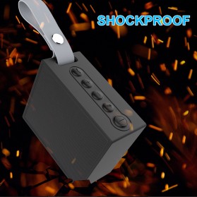 BearBizz X9 Wireless Bluetooth Speaker Waterproof IP66 - Black - 7