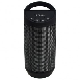 Speaker Bluetooth LED - BT809L - Black - 1