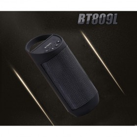 Speaker Bluetooth LED - BT809L - Black - 6