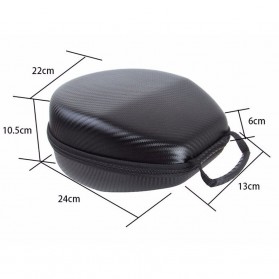 XZR Casing Carry Case Portable EVA for Headphone - 2019841 - Black - 8