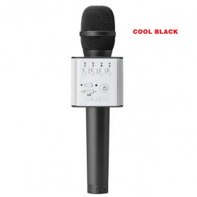 MICGEEK Magic Karaoke Mikrofon dan Speaker Bluetooth - Q9 - Black - 1