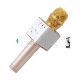 MICGEEK Magic Karaoke Mikrofon dan Speaker Bluetooth - Q9 - Black - 2