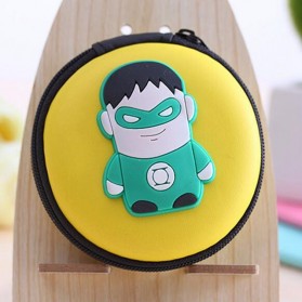 Case Mini Earphone Model Green Lantern - 1