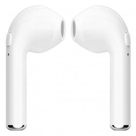 i7TWS Wireless Earphone Bluetooth 4.2 (Binaural) 1 Pasang - White - 4