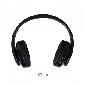 Tourya Headset Stereo Wired Wireless Bluetooth - B39 - Black - 7