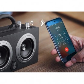 Boombox HiFi Bluetooth Loudspeaker Stereo High Power 20W - M8 - Black - 3