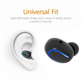 Micro Sport Bluetooth Earphone - Mini Q13 - Black - 2