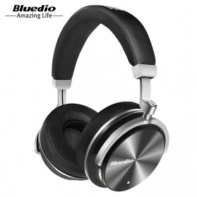 Bluedio T4 Turbine Wireless Bluetooth Headphones - Black - 1