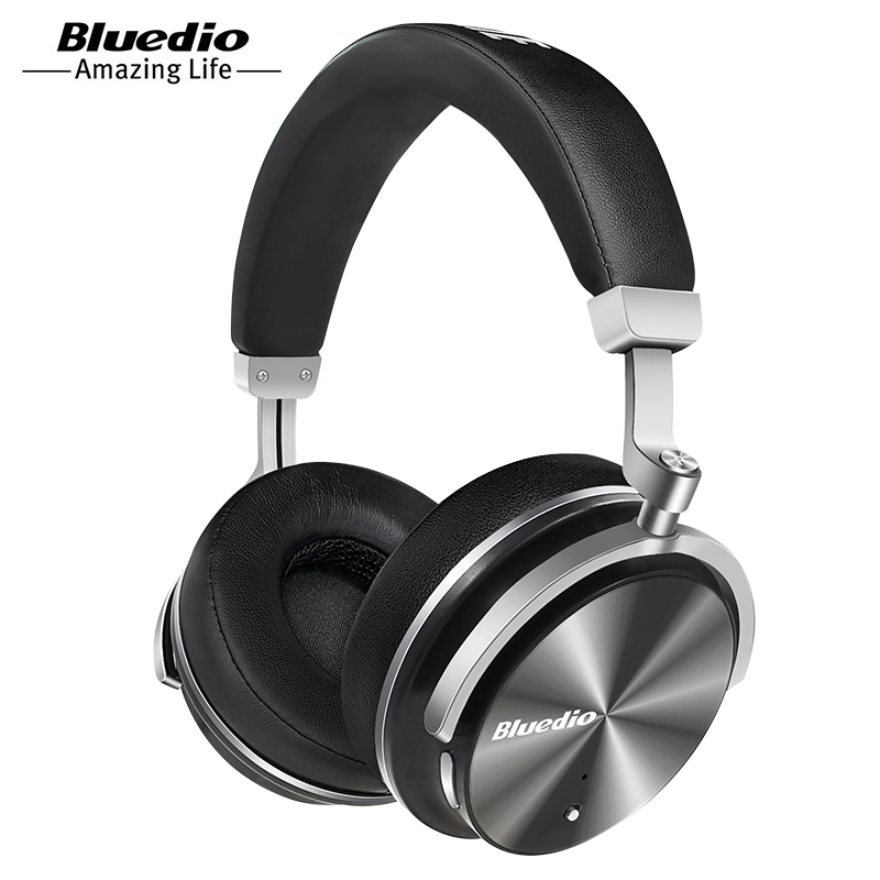 Bluedio T4 Turbine Wireless Bluetooth Headphones - Black