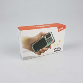 Rolton W405 Portable FM Radio Player TF Card - W405 - Red - 7