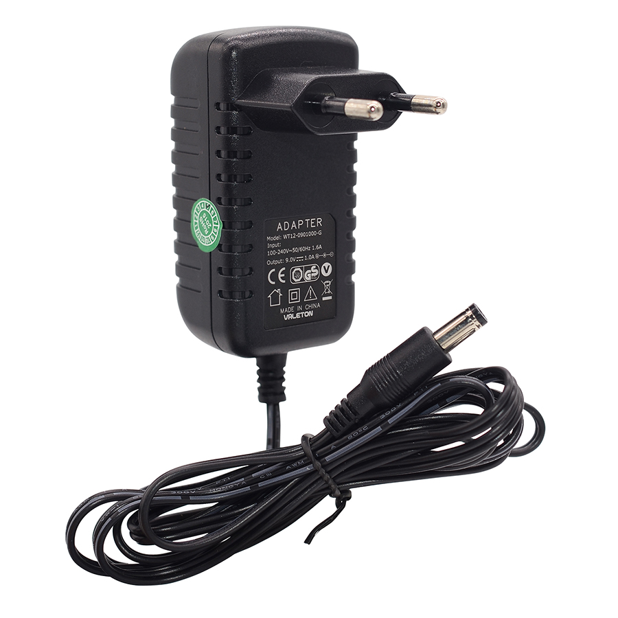 Adaptor Pedal Efek Gitar Daisy Chain 9V 1A 5mm Black Adaptor Pedal Efek Gitar Daisy Chain 9V 1A 5mm Black