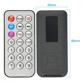 Modul Tape Audio MP3 Player Mobil dengan USB dan TF Card Slot - ZTV-CT09 - Black - 5