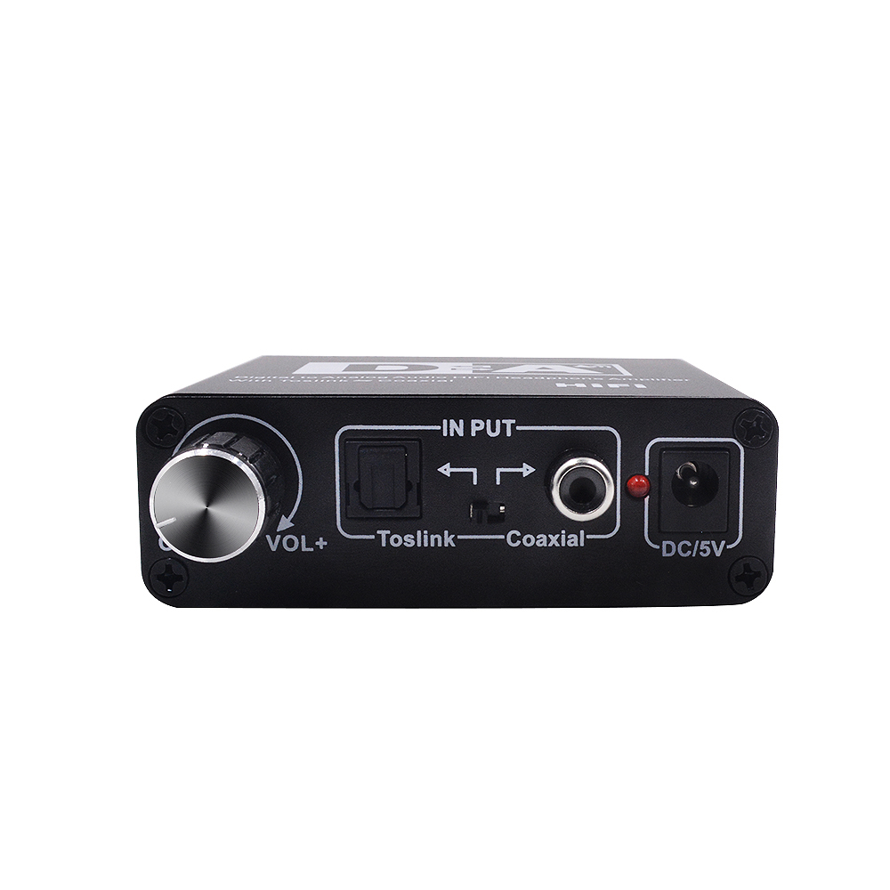 Konverter DAC Coaxial \u0026 Toslink ke 3 
