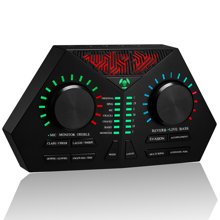 Shijiechuanmei Usb Sound Card Amplifier Live Karaoke Recording Special Effect Max 730 Black Jakartanotebook Com