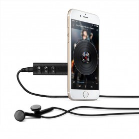 EASYIDEA Wireless Bluetooth Audio Receiver Adapter 3.5 mm - BT-450 - Black - 2