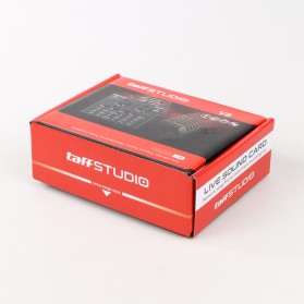 TaffSTUDIO Bluetooth Audio USB External Soundcard Live Broadcast Microphone Headset - V8 - Black - 11