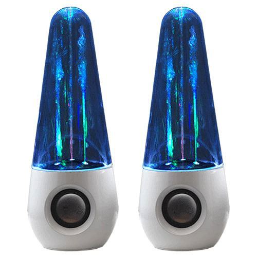 Colorful Dancing Water Speakers FB 009 White Colorful Dancing Water Speakers FB 009 White