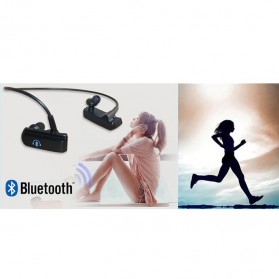 Bluetooth Stereo Headset with Built-in Microphone - BT-252 - Black - 3
