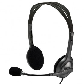 Logitech Stereo Headset - H110 - Black