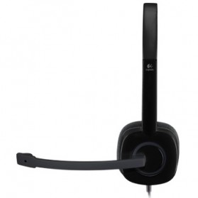 Logitech Stereo Headset - H151 - Black - 4