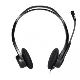 Logitech Stereo Headset - H370 - Black - 1