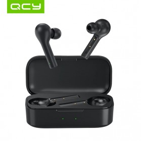 QCY TWS Bluetooth Earphone with Charging Case - QCY-T5 - Black