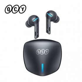 QCY TWS Gaming Bluetooth Earphone with Charging Case - QCY-G1 - Gray