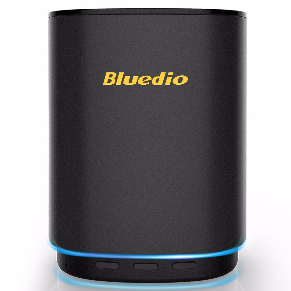 Bluedio TS5 Bluetooth Speaker V50 Smart Cloud Voice Control Black